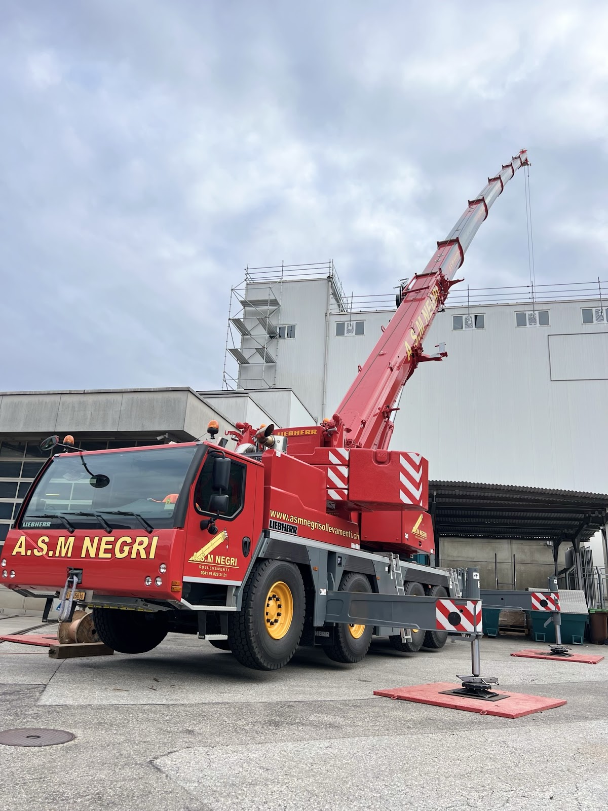ASM Negri Sollevamenti, Autogru e Trasporti Eccezionali – Umzugsfirma Arbedo-Castione – Foto 1