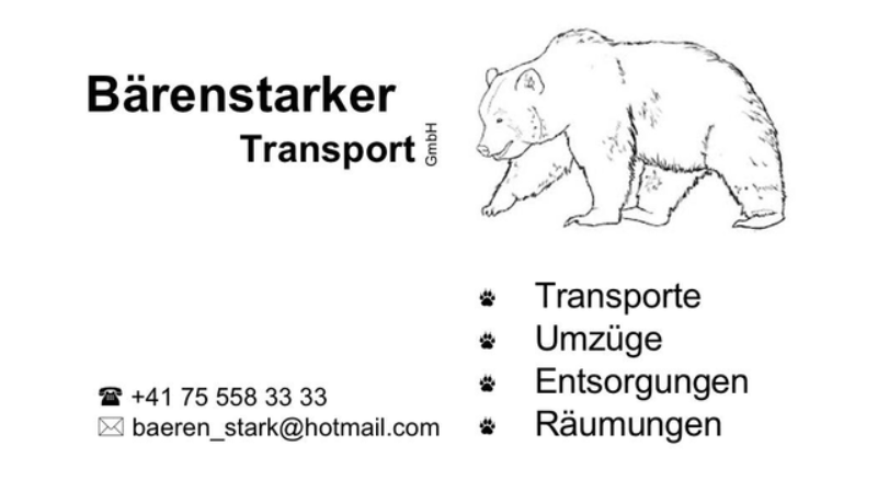 Bärenstarker Transport GmbH – Umzugsfirma Buttisholz – Foto 1