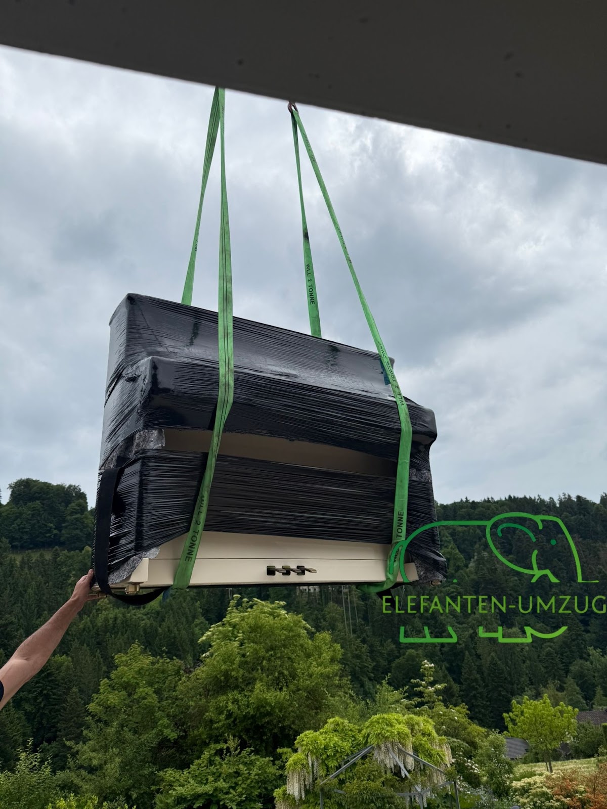 Elefanten Service - Klaviertransport Titelbild