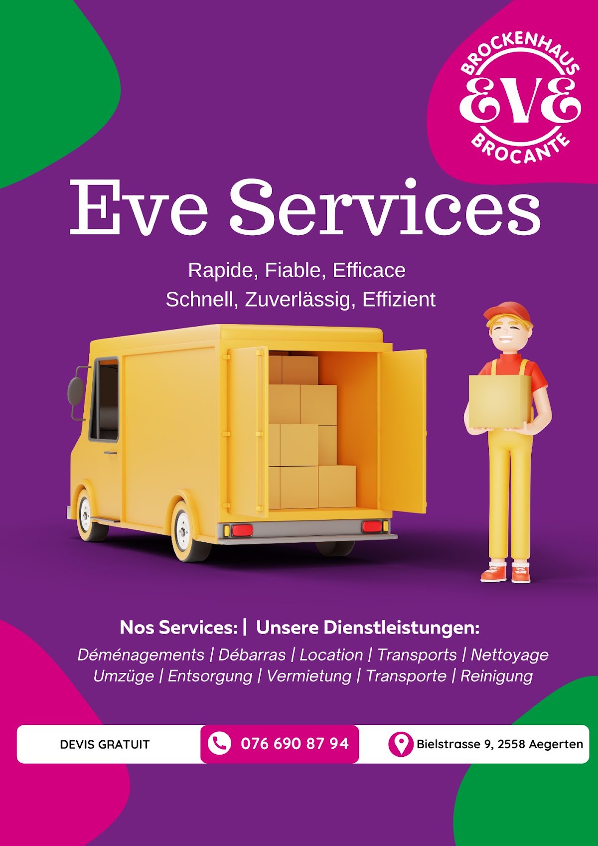 Eve Services – Umzugsfirma Aegerten – Foto 1
