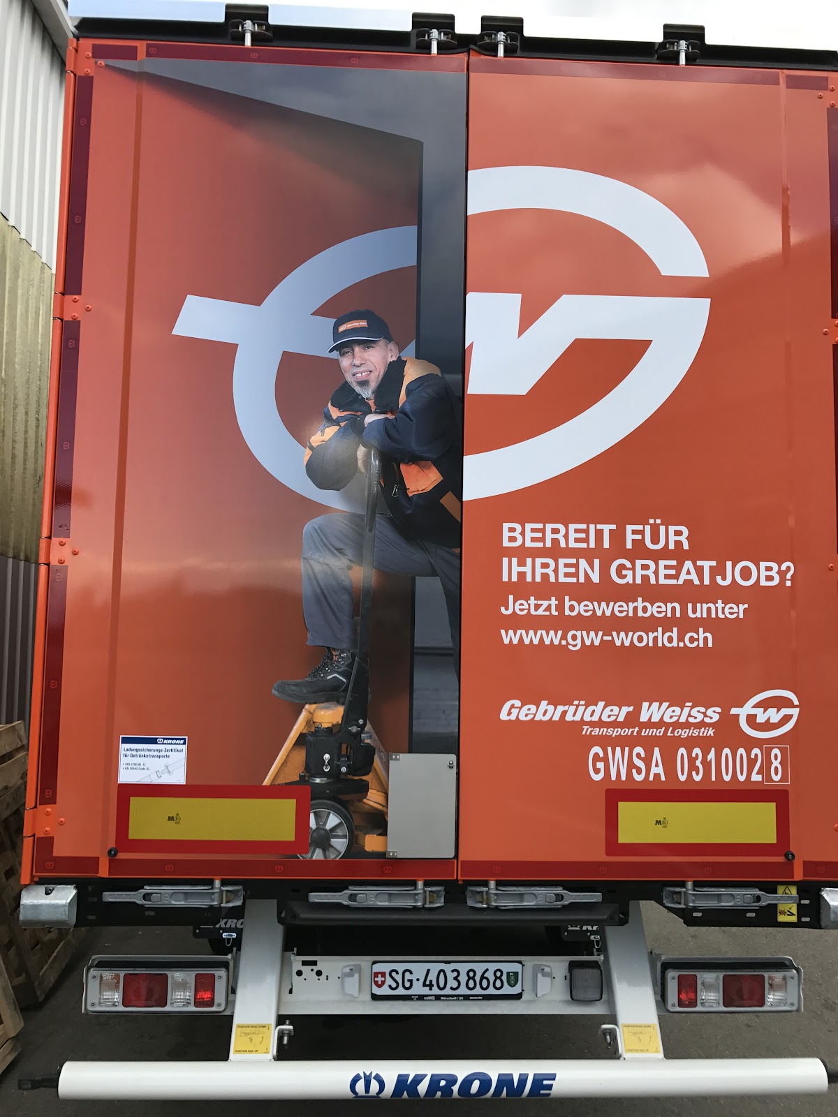 Gebrüder Weiss AG. Aussenlager Arbon – Umzugsfirma Arbon – Foto 1