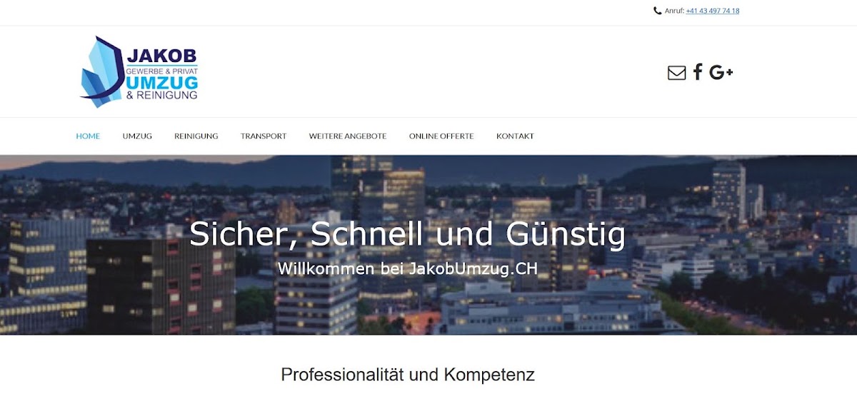 Jakob Umzug GmbH Titelbild