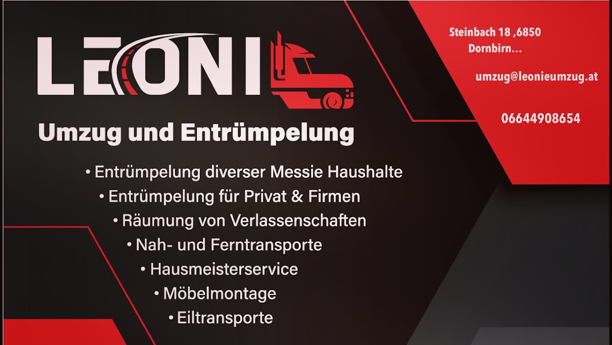 Leonie Umzüge/Transporte & Entrümpelungen Titelbild