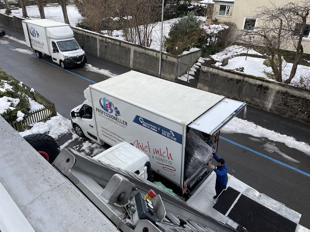 Professioneller Umzug GmbH Reinigungsfirma – Umzugsfirma St. Gallen – Foto 2
