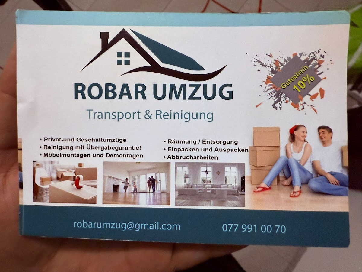 ROBAR UMZUG – Umzugsfirma Möriken-Wildegg – Foto 2