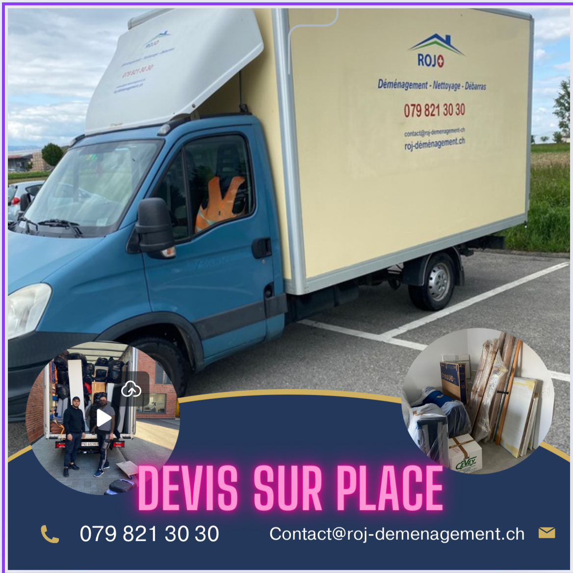ROJ Déménagement - Nettoyage - Débarras – Umzugsfirma Payerne – Foto 1