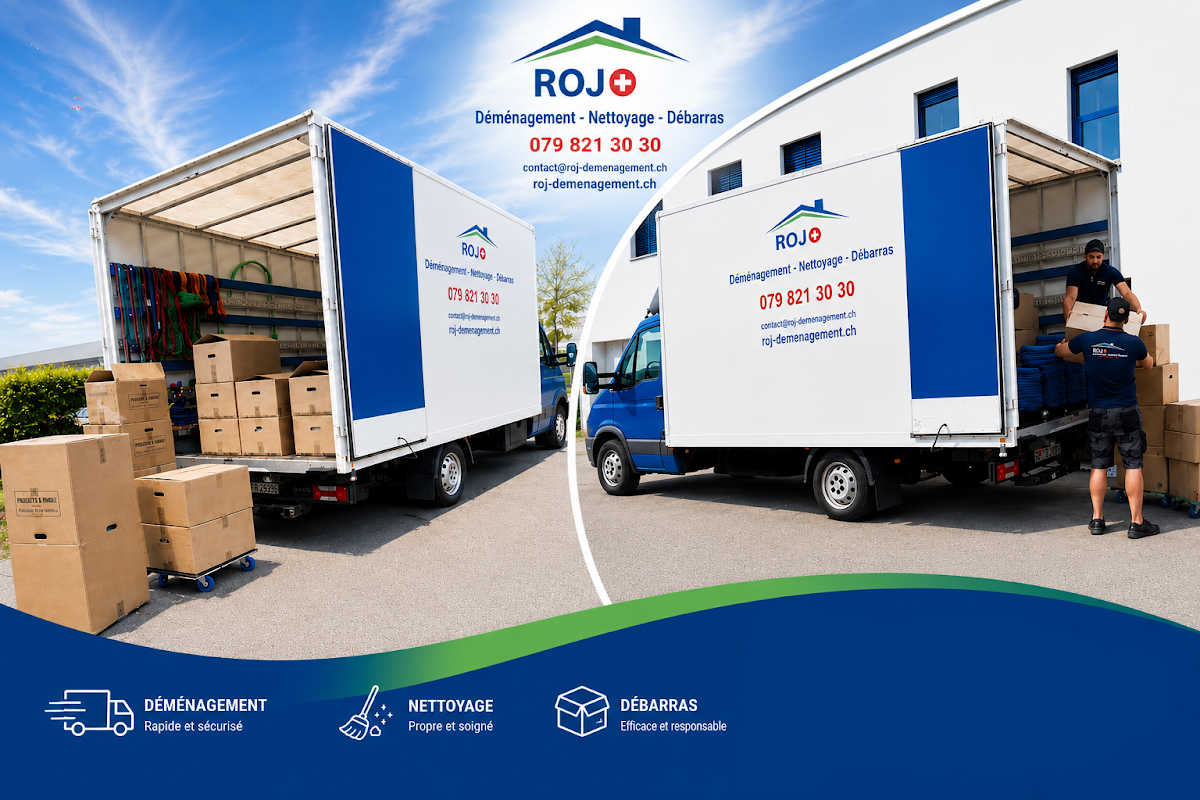 ROJ Déménagement - Nettoyage - Débarras – Umzugsfirma Payerne – Foto 2
