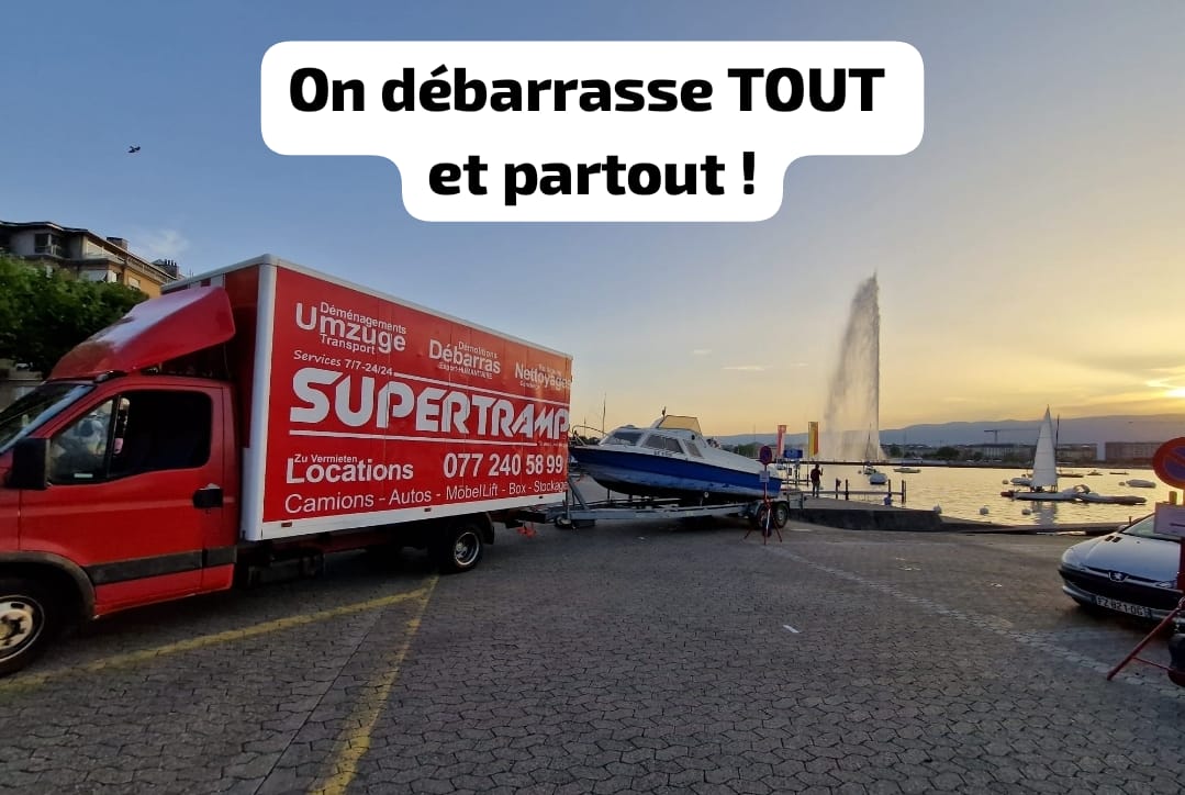 SUPERTRAMP Sàrl Déménagement Démolition Débarras Transport Stockage Garde meuble – Umzugsfirma Biel – Foto 1
