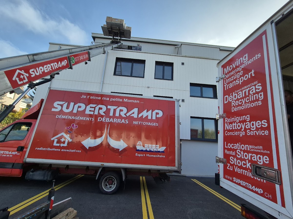 SUPERTRAMP Sàrl Déménagement Démolition Débarras Transport Stockage Garde meuble – Umzugsfirma Biel – Foto 2