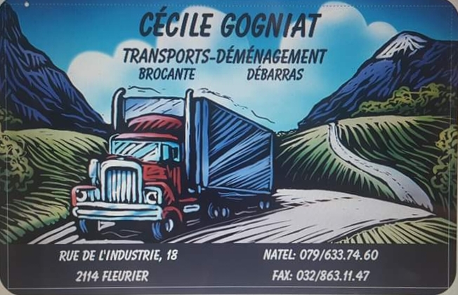 Transports - déménagements | Cécile Gogniat + Brocante/vide grenier – Umzugsfirma Val-de-Travers – Foto 2