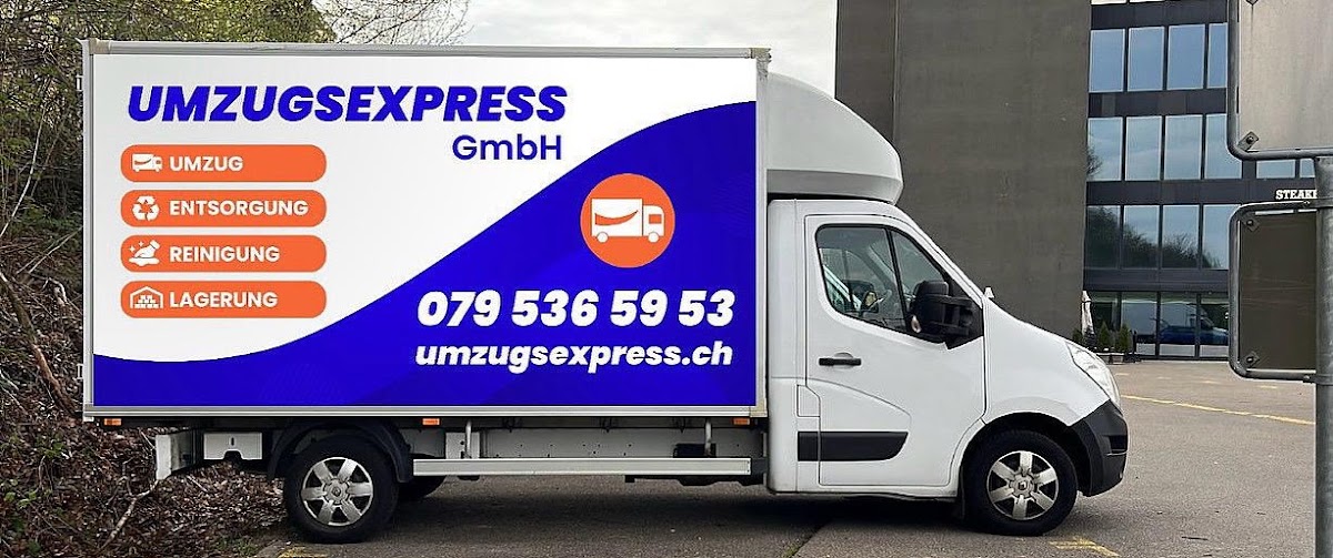 Umzugsexpress GmbH - Umzugsfirma Aargau - Räumungen - Entsorgung - Wohnungsräumung Titelbild