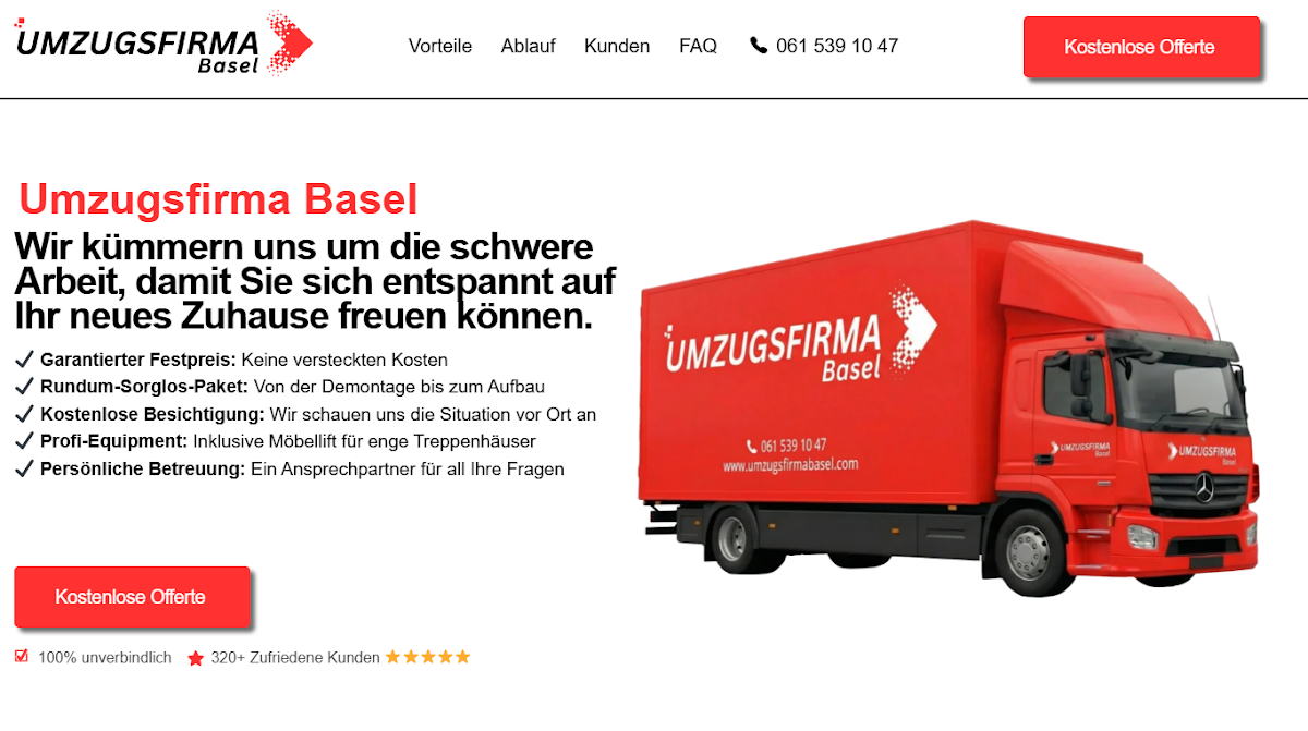 Umzugsfirma Basel Titelbild