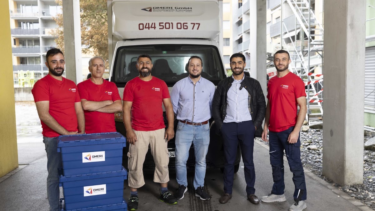 Umzugsfirma OMERI Swisslogistik Titelbild