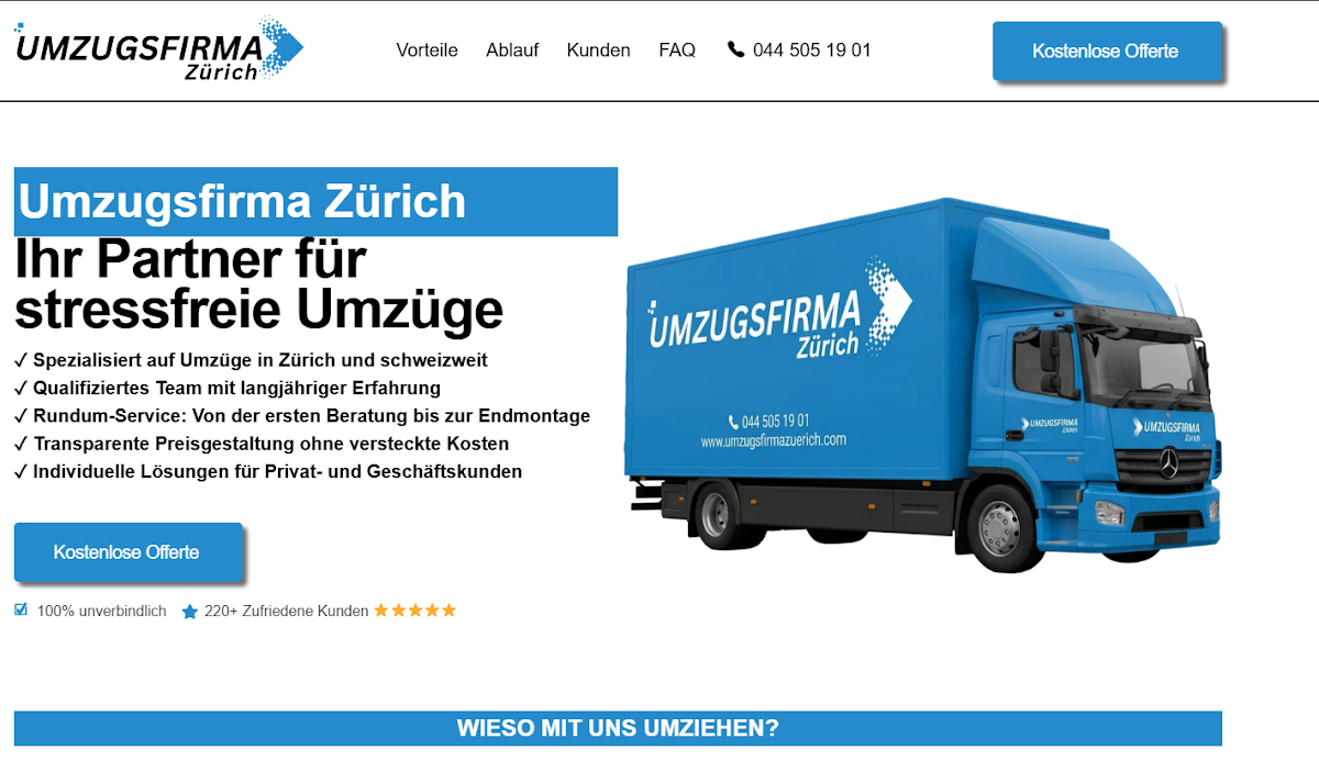 Umzugsfirma Zürich – Umzugsfirma Zürich – Foto 1